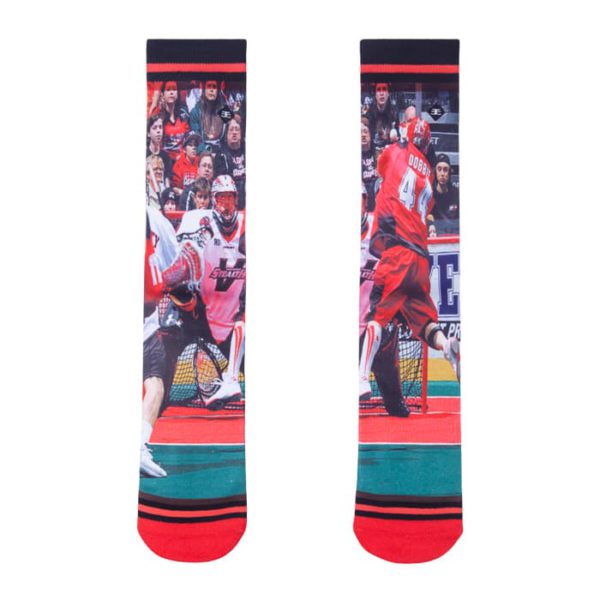 custom sublimated football socks