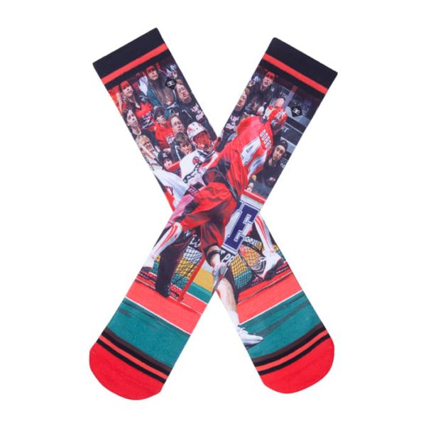 custom sublimated football socks