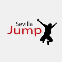 Sevilla Jump" logo featuring a jumping silhouette.