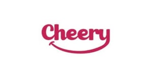 Cheery sock brand logo featuring vibrant colors, representing quality and comfort in sock manufacturing, ideal for top sock suppliers in China.