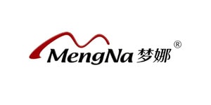 Sinoknit logo featuring the brand name MengNa, representing a top sock manufacturer and supplier in China, known for quality and innovation in the textile industry.